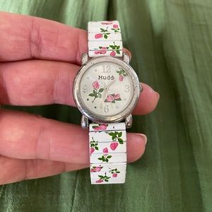 Super cute Mudd  watch with roses.